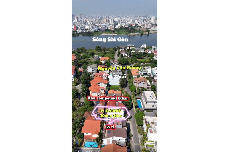 BÁN ĐẤT TẶNG NHÀ  MẶT TIỀN 870M2 ĐƯỜNG PHÚ CHÂU PHƯỜNG TAM PHÚ THỦ ĐỨC