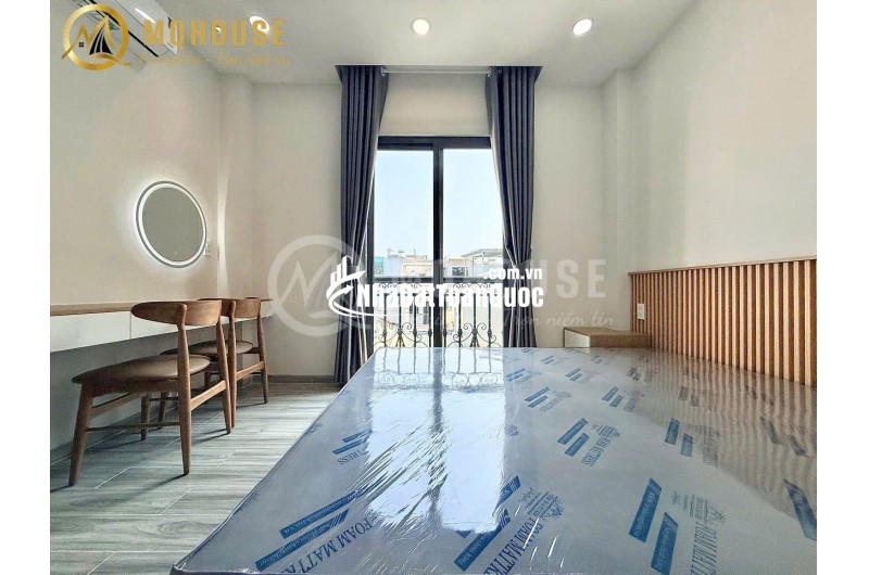 CHO THUÊ CĂN HỘ DỊCH VỤ MINI 199/57 LÊ QUANG ĐỊNH, 30M2 CHỈ 8TR/TH. LH:0346614990.