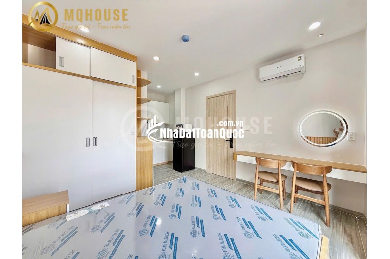 CHO THUÊ CĂN HỘ DỊCH VỤ MINI 199/57 LÊ QUANG ĐỊNH, 30M2 CHỈ 8TR/TH. LH:0346614990.