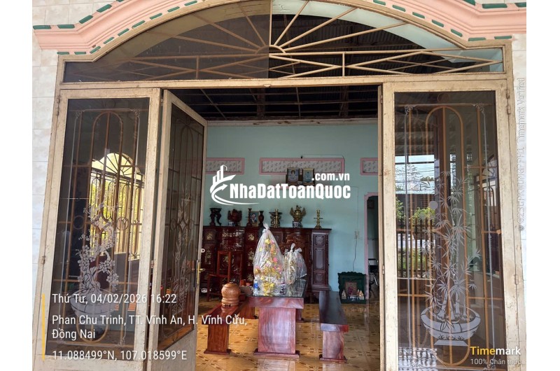 BÁN ĐẤT TẶNG NHÀ CẤP 4 TẠI ĐỒNG NAI. DT 372,1 M2. SHR. GIÁ BÁN 25XX. LH:0965156765.
