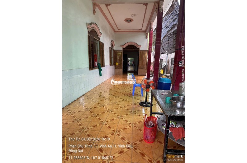 BÁN ĐẤT TẶNG NHÀ CẤP 4 TẠI ĐỒNG NAI. DT 372,1 M2. SHR. GIÁ BÁN 25XX. LH:0965156765.