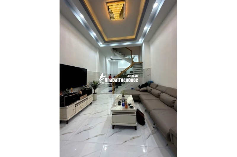 NHÀ MỚI ĐẸP 4TẦNG BTCT- FULL NỘI THẤT- 55M2- HOAN CÔNG ĐẦY ĐỦ- CHỈ 5Ty3- NHÀ BÈ