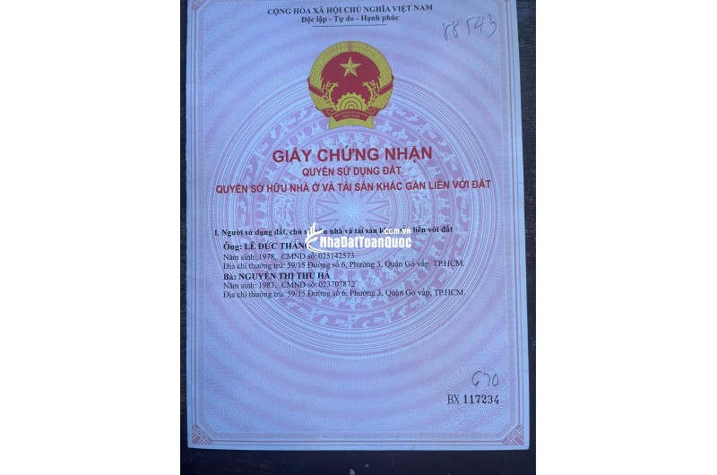 BÁN NHÀ CHÍNH CHỦ: NHỎ, ĐẸP, CHẮC CHẮN, HẺM THÔNG - RỘNG, KDC THÂN THIỆN. LH:0989051114.