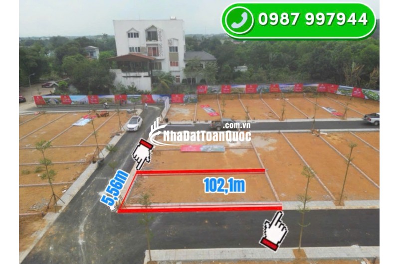 HOT - LÔ GÓC 2 MẶT TIỀN SIÊU HIẾM GẦN TRƯỜNG ĐHQG, FPT TẠI HOÀ LẠC– KHÔNG CÓ LÔ THỨ 2