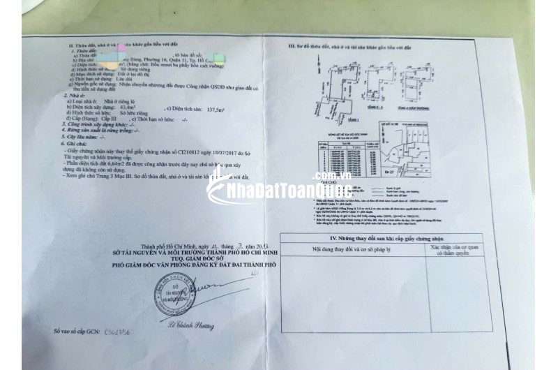 CHỦ GẤP BÁN CĂN NHÀ HỒNG BÀNG QUẬN 11, HẺM Ô TÔ, NHÀ 4 TẦNG. LH:0965177760,