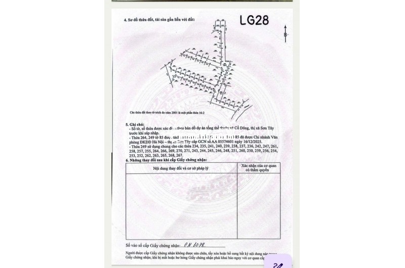 CHÍNH CHỦ CẮT LỖ BÁN NHANH LÔ ĐẤT 100M2, MT 5M, ĐẤT Ở HÒA LẠC, GIÁP MẶT ĐƯỜNG QL21A.