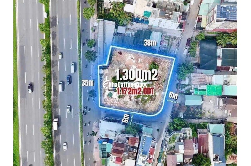 Bán Lô Đất 3 MT  Đường PHẠM VĂN ĐỒNG Phường Hiệp Bình Chánh Tp THỦ ĐỨC