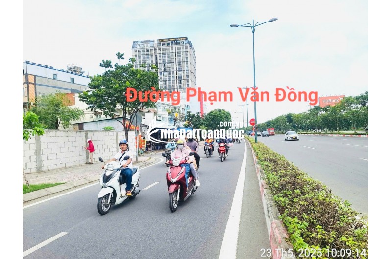 Bán Lô Đất 3 MT  Đường PHẠM VĂN ĐỒNG Phường Hiệp Bình Chánh Tp THỦ ĐỨC