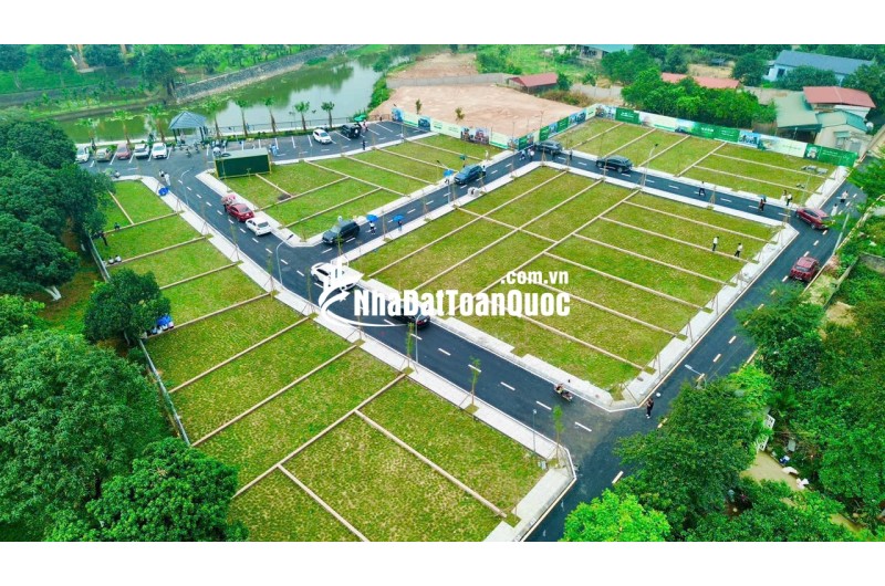 Đất nền phân lô, full thổ cư - Hòa Lạc - Hòa Bình