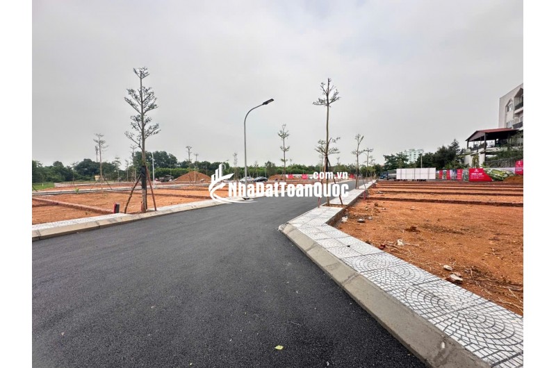 Với 1.4 tỷ sở hữu 100m đất Hoà Lạc full thổ cư