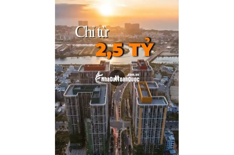 CHỈ TỪ 2.5 TỶ CÓ NGĂN CĂN HỘ CỰC ĐẸP NGAY TTTP ĐÀ NẴNG. LH NGAY 0931919728