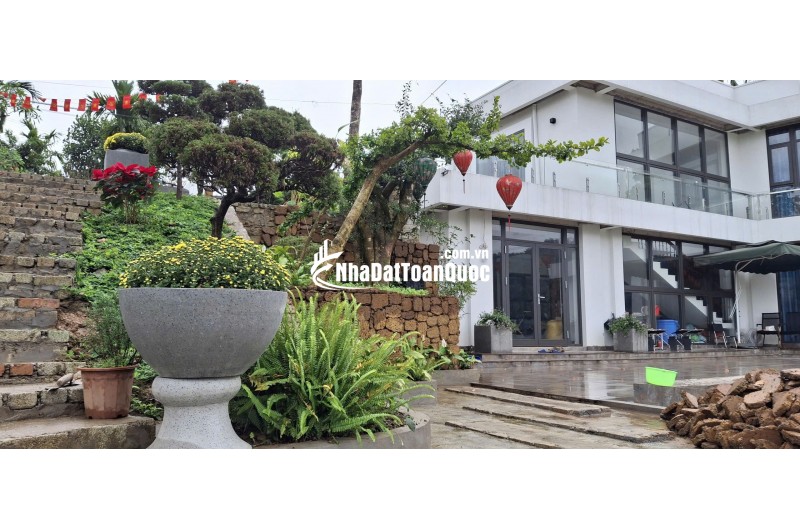 CHÍNH CHỦ GỬI BÁN VILLA NGHỈ DƯỠNG TẠI LƯƠNG SƠN – HOÀ BÌNH. LH:0979203090.