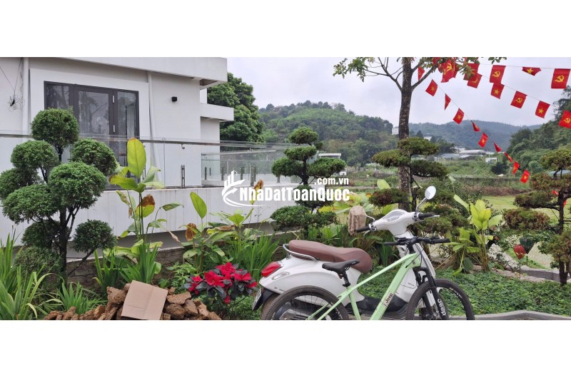 CHÍNH CHỦ GỬI BÁN VILLA NGHỈ DƯỠNG TẠI LƯƠNG SƠN – HOÀ BÌNH. LH:0979203090.