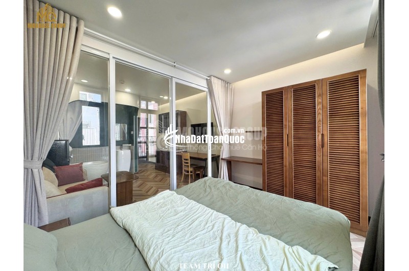 CHO THUÊ CĂN HỘ CAO CẤP , GẦN VÒNG XOAY HÀNG XANH, 55M2 CHỈ 13TR/TH. LH:0982048459.