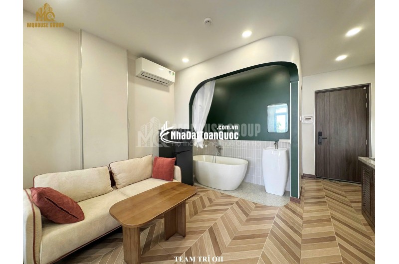 CHO THUÊ CĂN HỘ CAO CẤP , GẦN VÒNG XOAY HÀNG XANH, 55M2 CHỈ 13TR/TH. LH:0982048459.