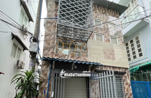 BÁN NHÀ HXH PHƯỜNG CẦU KIỆU MỚI - DT 32.2M2 TRỆT LẦU - SHR - 5.9 TỶ. LH:0931222249