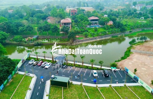  ĐẤT VIEW HỒ HÒA LẠC – 100M² FULL THỔ CƯ – SỔ ĐỎ TRAO TAY
