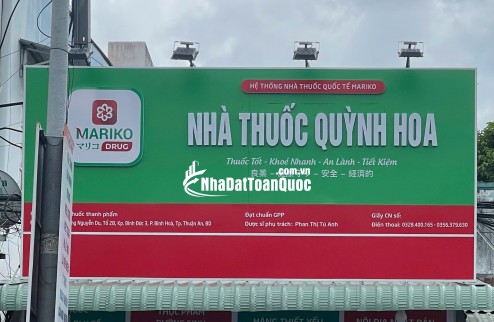 SANG NHƯỢNG NHÀ THUỐC HOẶC CHO THUÊ KINH DOANH NGÀNH KHÁC – VỊ TRÍ ĐẸP, LINH HOẠT MÔ HÌNH