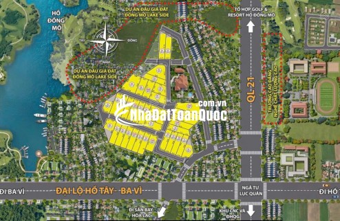 Chính chủ gửi bán lô đất thuộc làn 2 Quốc Lộ 21 mở rộng - tại Đoài Phương chỉ 30 tr/m2. LH 0981376738