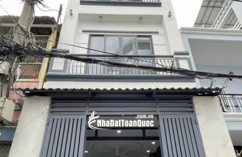 BÁN NHÀ HẺM THÔNG 5M ĐẶNG CHẤT GIÁP QUẬN 1, 5,  4PN - 3 TẦNG SỔ RIÊNG GIÁ 7.99 TỶ