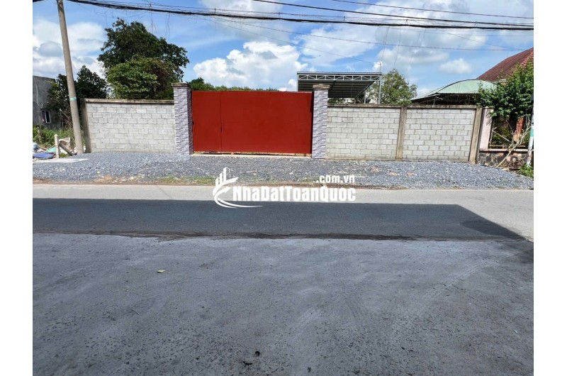 BÁN ĐẤT MT ĐƯỜNG BẦU GIÃ, CỦ CHI - DT 1.529,4M2 - SHR - 17TR/M2. LH:0988333006.