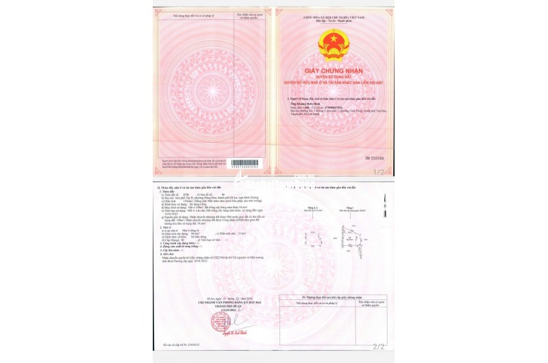 BÁN BIỆT THỰ MINI ĐÔNG HÒA - DĨ AN