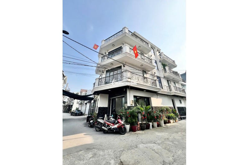 NHÀ GÓC 2 MẶT TIỀN LIÊN KHU 4-5, P. BÌNH HƯNG HÒA B 160M2 SHR 13TỶ. LH:0826271379.