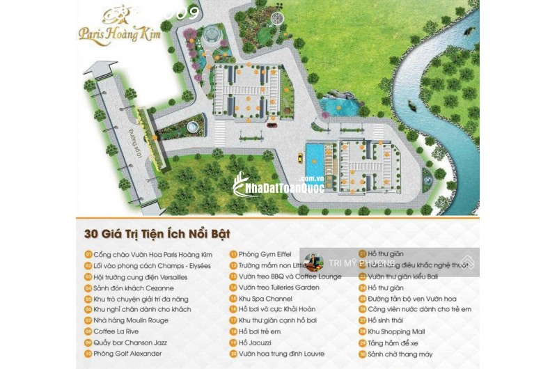 Hàng hiếm căn 3PN - Chiết khấu 8% - Miễn phí điều hành 24 tháng - Giá gốc CĐT Paris Hoàng Kim, Q.2