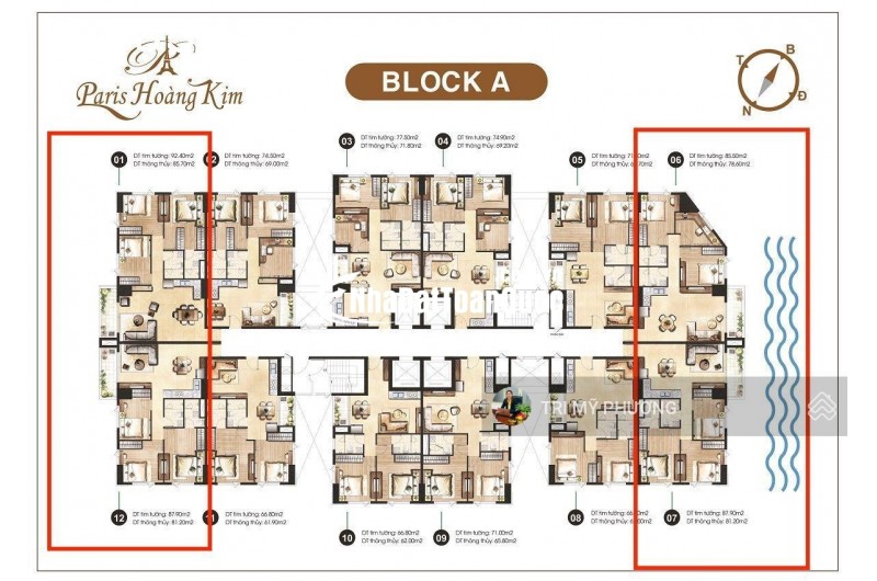 Bán căn góc 3PN + 2 view ôm trọn SG phồn vinh + giá bán gốc CĐT Paris Hoàng Kim, Quận 2 - Xem nhà ngay