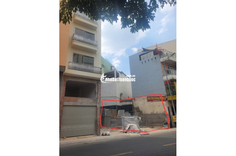 ĐẤT MẶT TIỀN ĐƯỜNG ĐẶNG VĂN SÂM, TIỆN XÂY DỰNG. DT 37.41M2, SHR, CHỈ 11.6 TỶ. LH:0906242673.