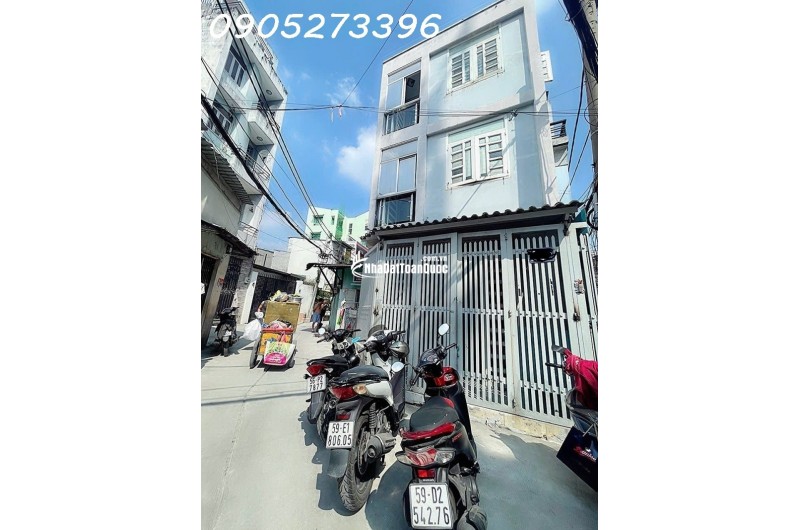 BÁN NHÀ 3 TẦNG – HẺM XE HƠI 1/ TRẦN VĂN QUANG (P. BẢY HIỀN MỚI) – QUẬN TÂN BÌNH - 4,8 TỶ