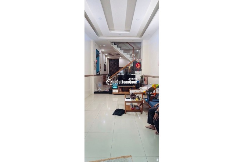  NHÀ MỚI Ở NGAY LÊ THÚC HOẠCH,TÂN PHÚ. HẺM 5M Ô TÔ TỚI NHÀ,KDC AN NINH,YÊN TĨNH. 4M X 14.5M,3 TẦNG,ĐÚC BTCT CHẮC CHẮN,SỔ VUÔNG A4,KHÔNG LG 