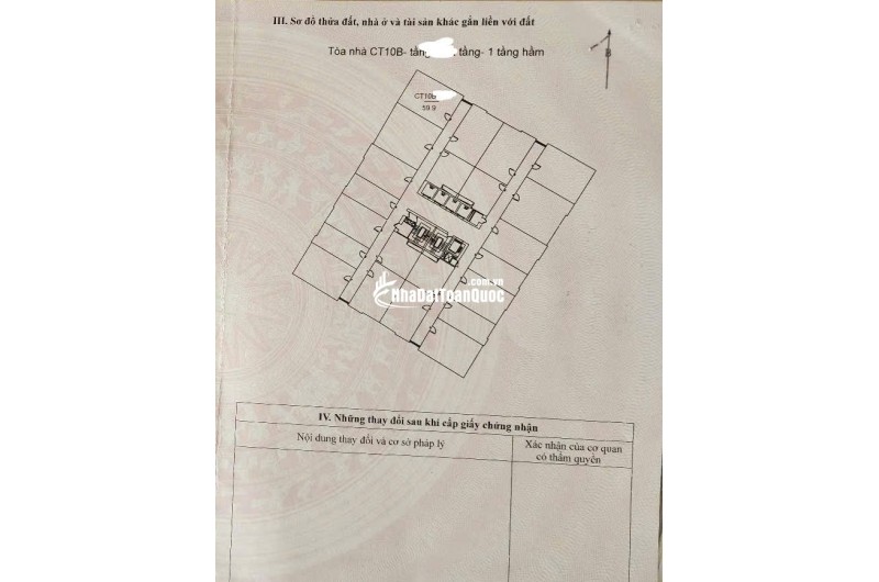 Chung cư CT10B Đại Thanh, DT00m2, 3.65 tỷ Thanh Trì