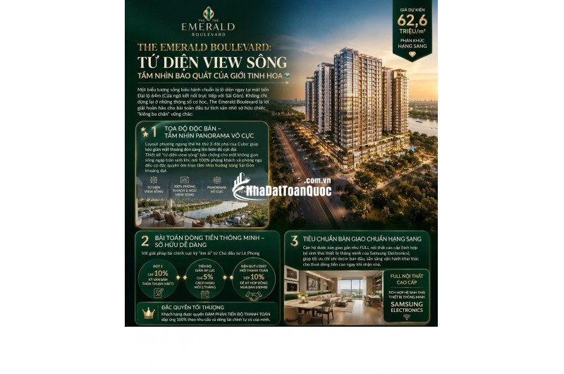 TPHCM căn hộ Lê Phong 2PN giá chỉ 2,8 tỷ
