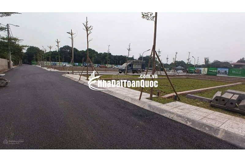 BÁN ĐẤT THẠCH HOÀ PHÚ CÁT 100M, MT 6,2M,, HOÀ LẠC - FULL THỔ CƯ -