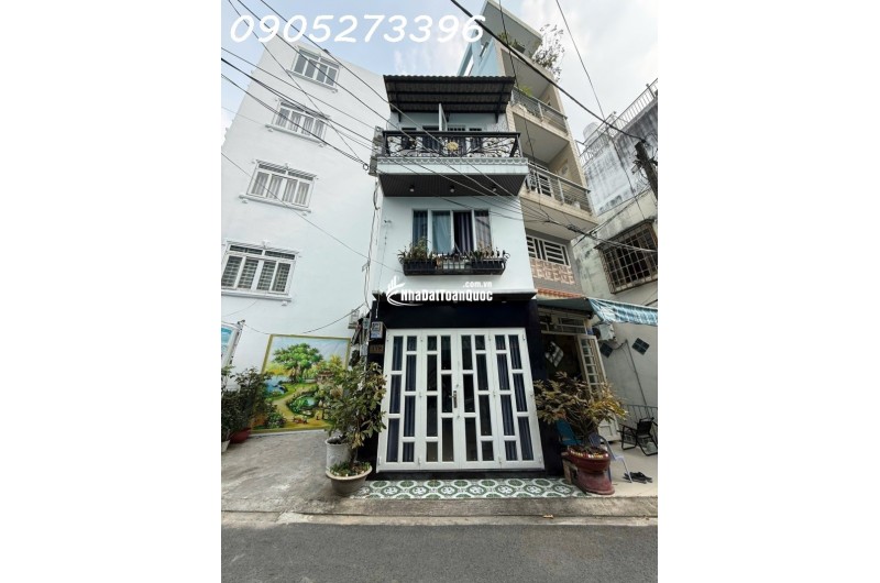 MẶT TIỀN PHÚ NHUẬN - CHỈ HƠN 3 TỶ - NHÀ 3 LẦU_Ô TÔ ĐỖ CỬA - 2PN - 3WC CỰC NGON
