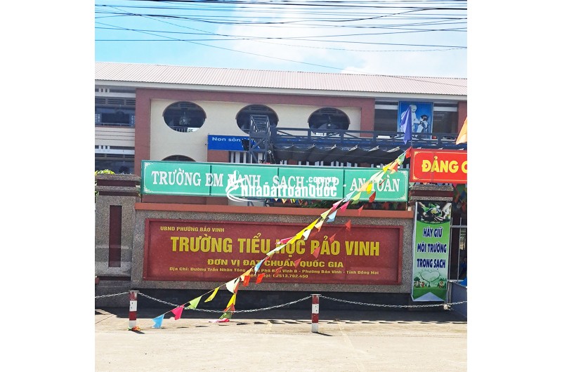 ĐẤT NỀN 2 MẶT TIỀN ĐƯỜNG  TT P. BẢO VINH, ĐN  CHỈ 218Tr/M  NGAY TRƯỜNG HỌC CÁC CẤP!