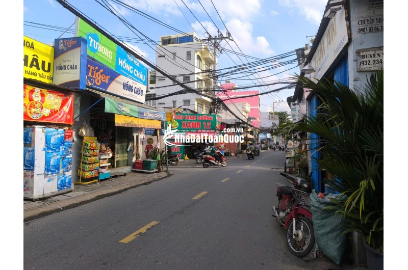 BÁN ĐẤT TẶNG NHÀ  MẶT TIỀN 870M2 ĐƯỜNG PHÚ CHÂU PHƯỜNG TAM PHÚ THỦ ĐỨC