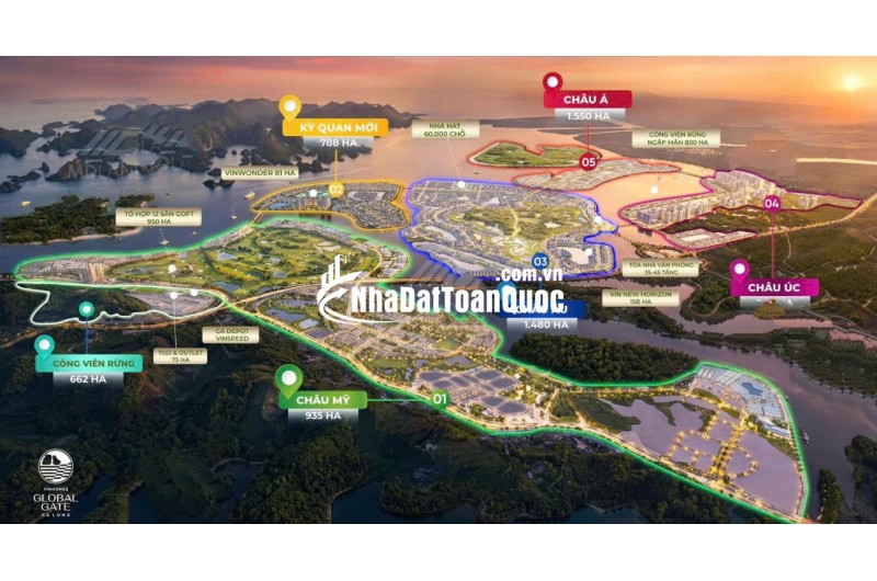 Liền kề 4 tầng - sở hữu lâu dài trong quần thể đại tiện ích Vinhomes Global Gate Hạ Long - chỉ 7x tỷ