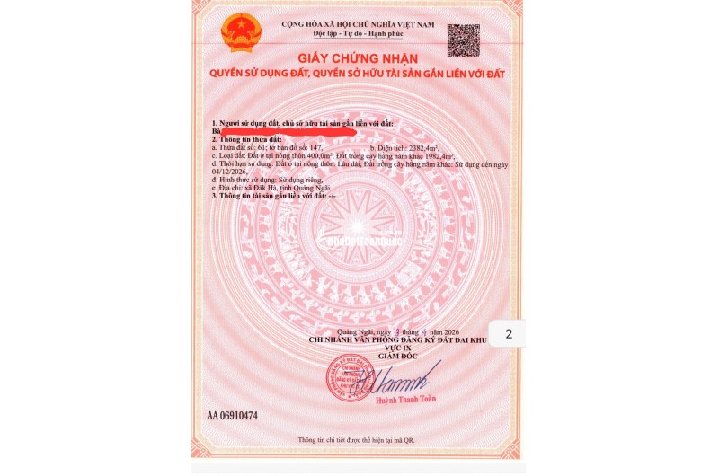 Cần tìm kênh đầu tư giữ tiền an toàn tại Đăk Hà, Kon Tum thì đừng bỏ qua lô đất cực phẩm này nhé.