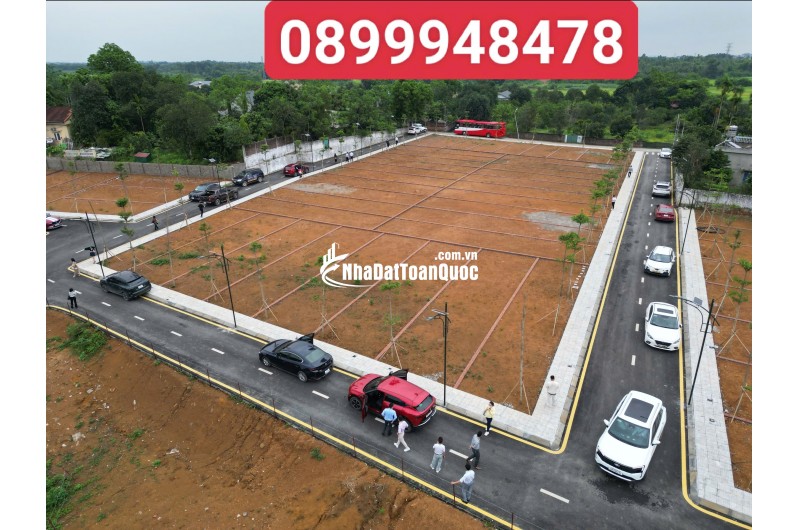 Bán đất nền Phú Cát Hòa Lạc 100m2 full thổ cư gần Đại học Quốc Gia giá nhỉnh 3 tỷ