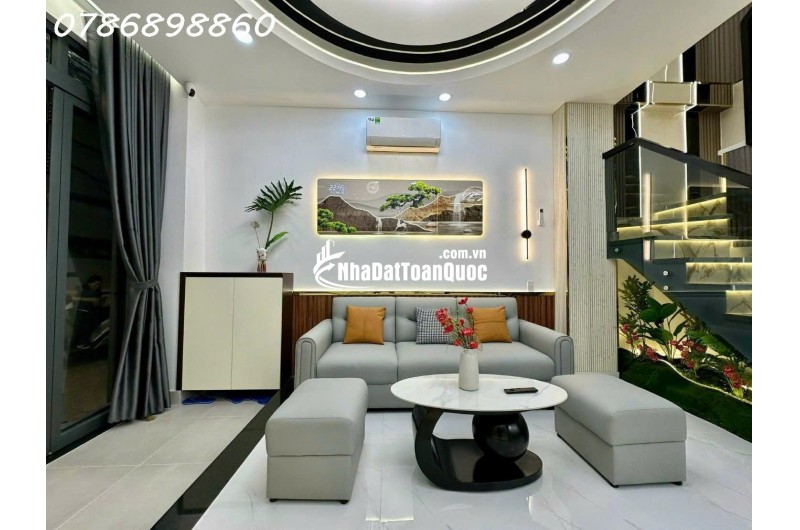 NHÀ MỚI ĐẸP – GÓC 2 MẶT THOÁNG – FULL NỘI THẤT CAO CẤP  HẺM 749 HUỲNH TẤN PHÁT, Q7