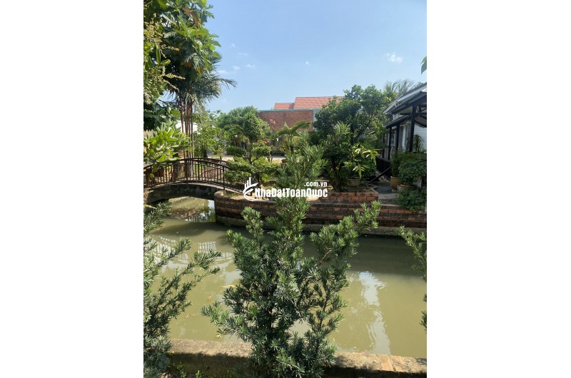 Biệt thự vườn - 3 mặt sông - 1900m² - đường số 4 Lò Lu - chỉ 19.5 tỷ (TL)