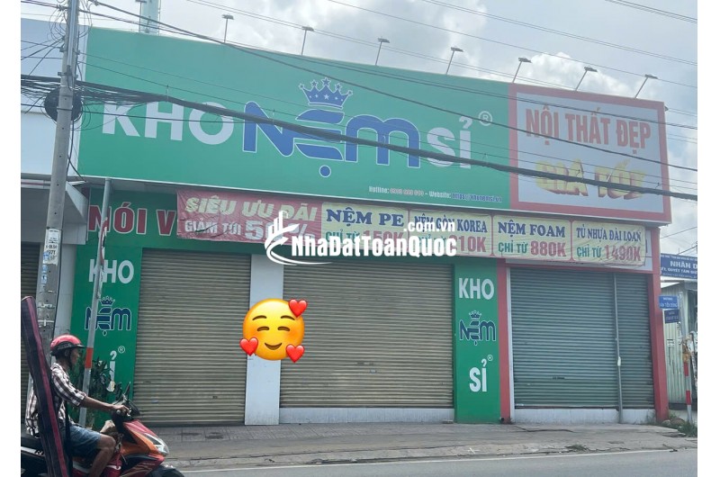 CHO THUÊ MBKD XÃ BÌNH HƯNG MỚI. 228 M2, MT12M TIỆN KD MỌI NGHỀ. 30TR/TH. LH:0798509544.