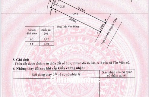 ĐẦU TƯ SINH LỜI CAO - GIÁ TỐT - CẦN BÁN Lô Đất Xã An Khánh, Thành Phố Hải Phòng Tiềm Năng Tăng giá.