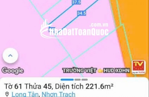 Cần bán GẤP GẤP đất mặt tiền đường Nguyễn Hữu Cảnh Nhơ Trạch 0969128268