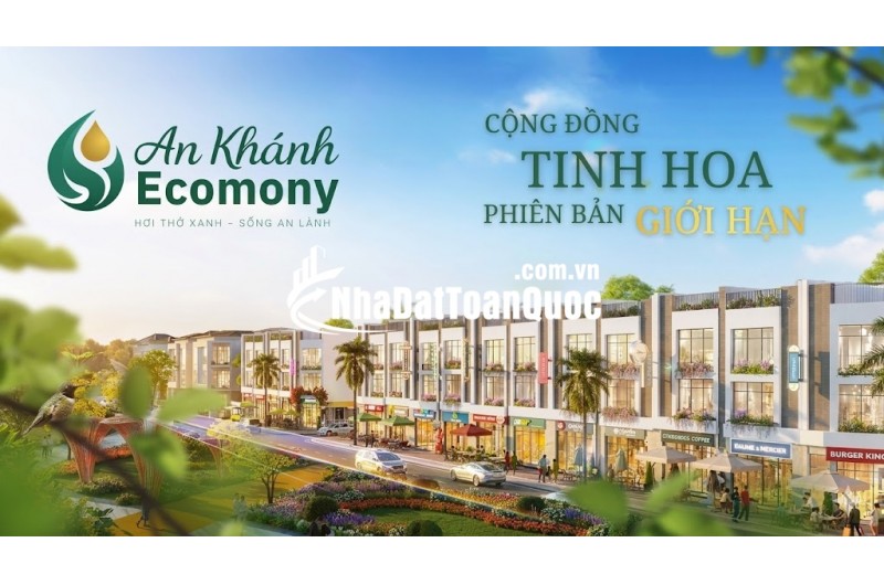 Bán liền kề dự án ecomony bắc an khánh_hoài đức