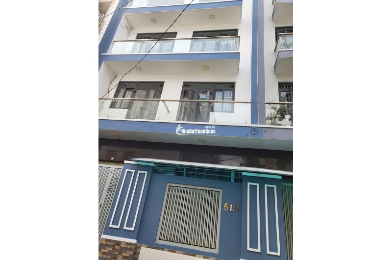 Cho thuê nhà hẻm xe tải 3 lầu 1 sân thượng 61/1 Thăng Long Tân Bình (cũ )