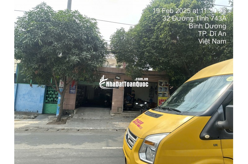BÁN ĐẤT DĨ AN HCM, DT640M2, CÓ SẴN NHÀ, PHÒNG TRỌ VÀ KIOT, SỔ ĐỎ 70TR/M2. LH:0909808620 HOẶC 0888883358