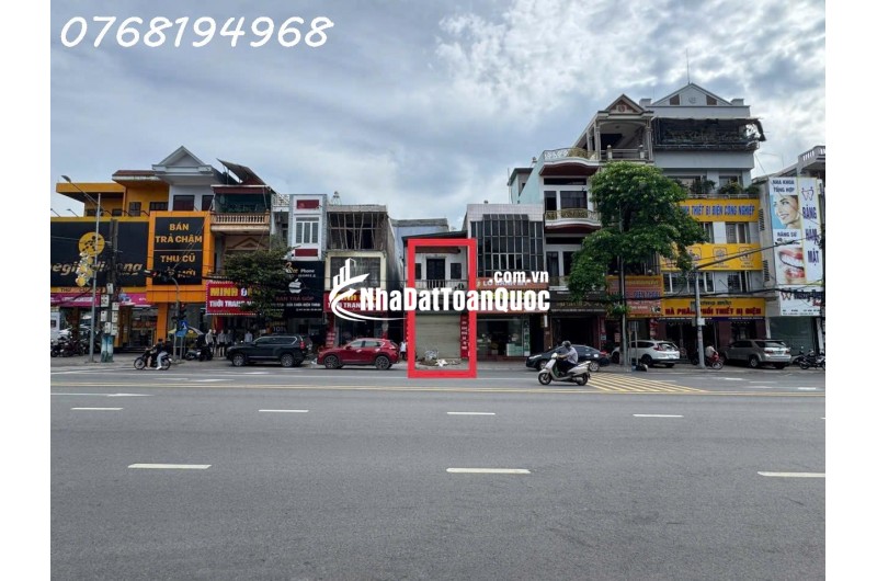 BÁN NHÀ MẶT ĐƯỜNG ĐẠI LỘ HÙNG VƯƠNG ( Đoạn rốc rệt ) PHƯỜNG NÔNG TRANG, TP. VIỆT TRÌ . LH 0768194968